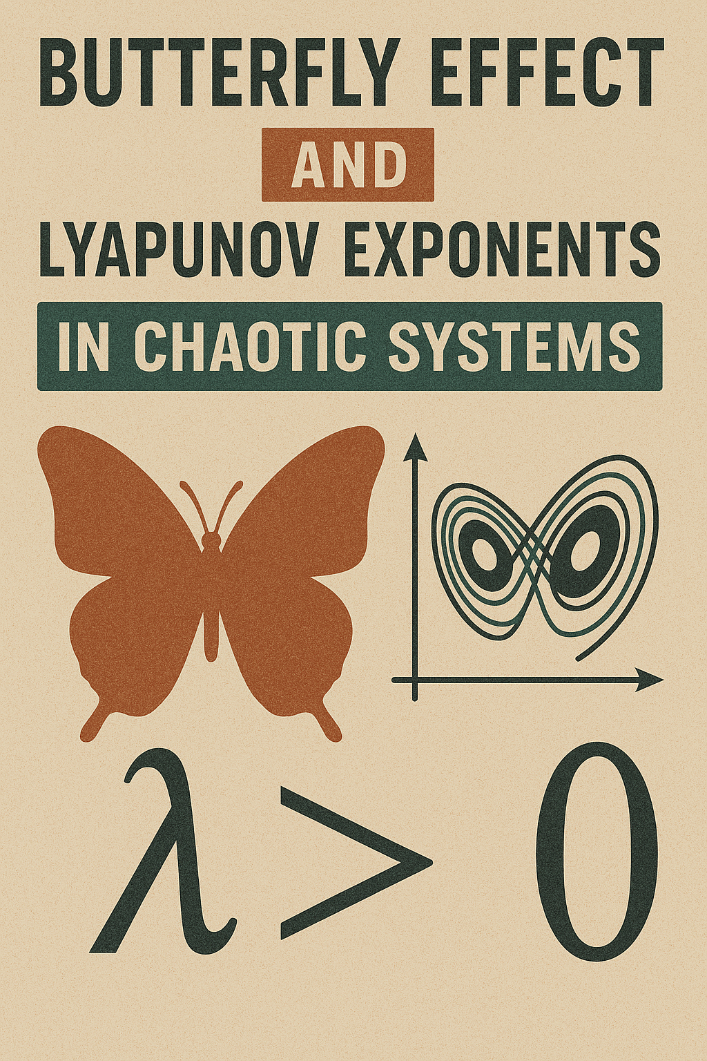 Эффект бабочки и показатели Ляпунова в хаотических системах