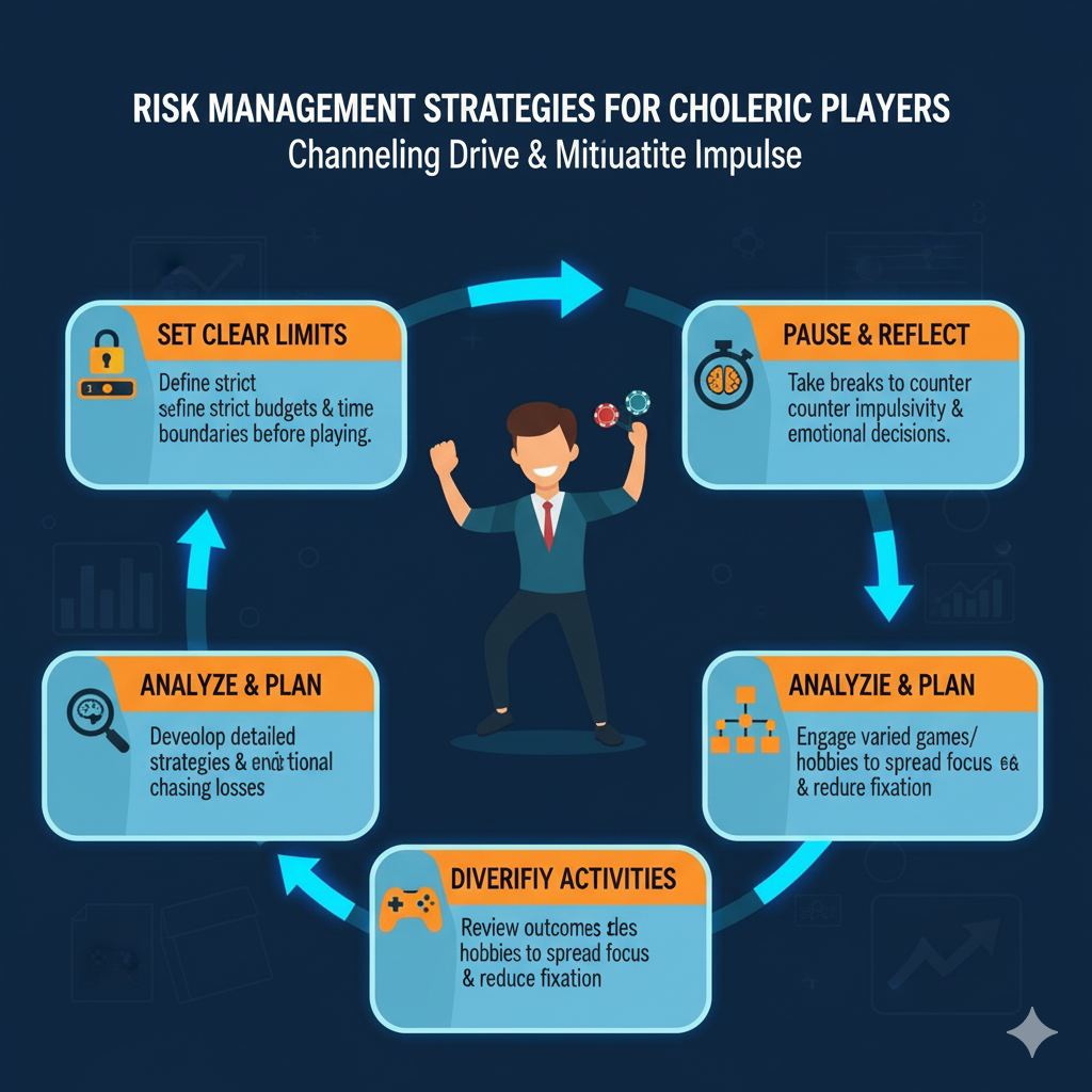Стратегии управления рисками для холерического типа игроков