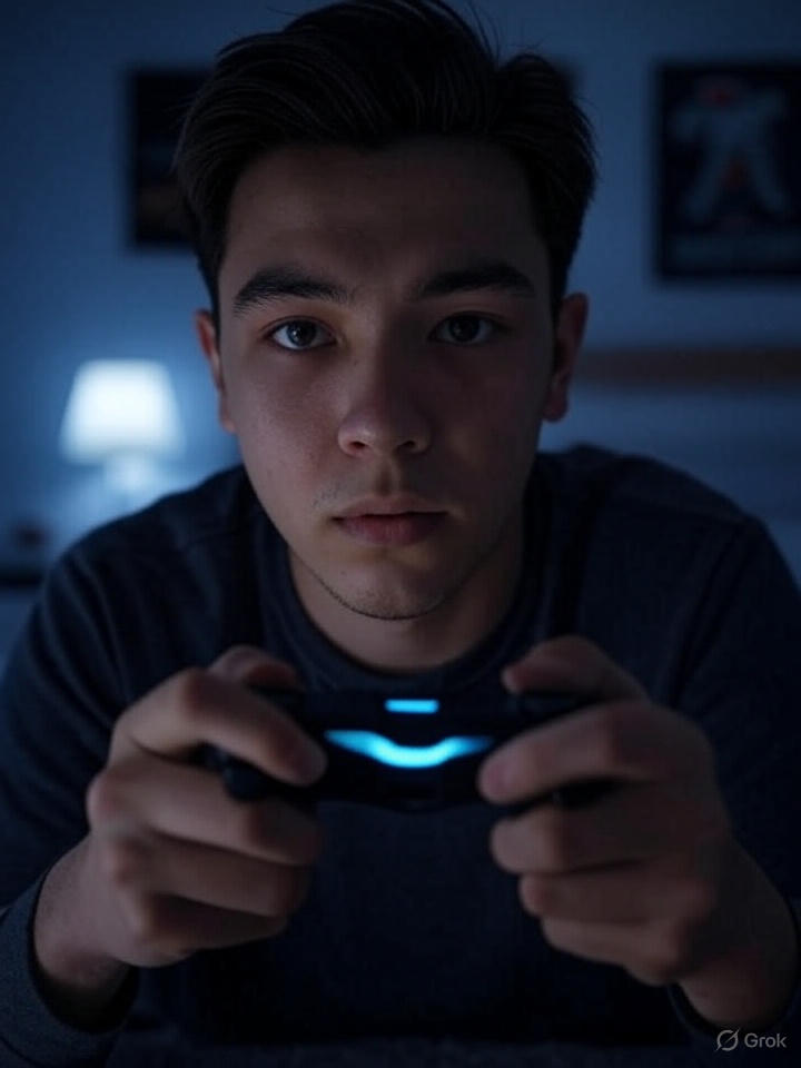 Схема психологических процессов при игровой зависимости