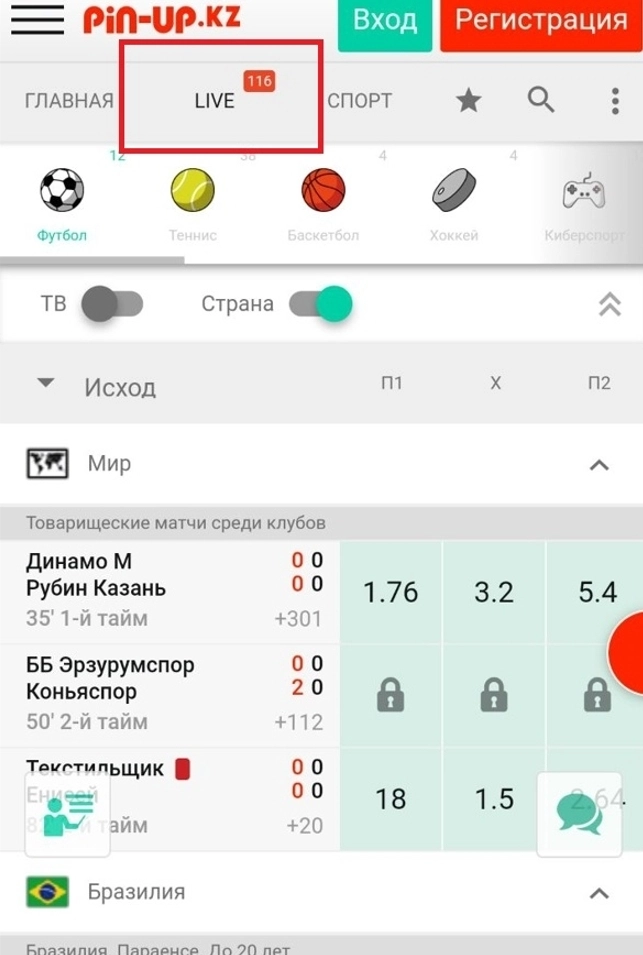 Полноценный гэмблинг и беттинг от лучшего казино Pin up