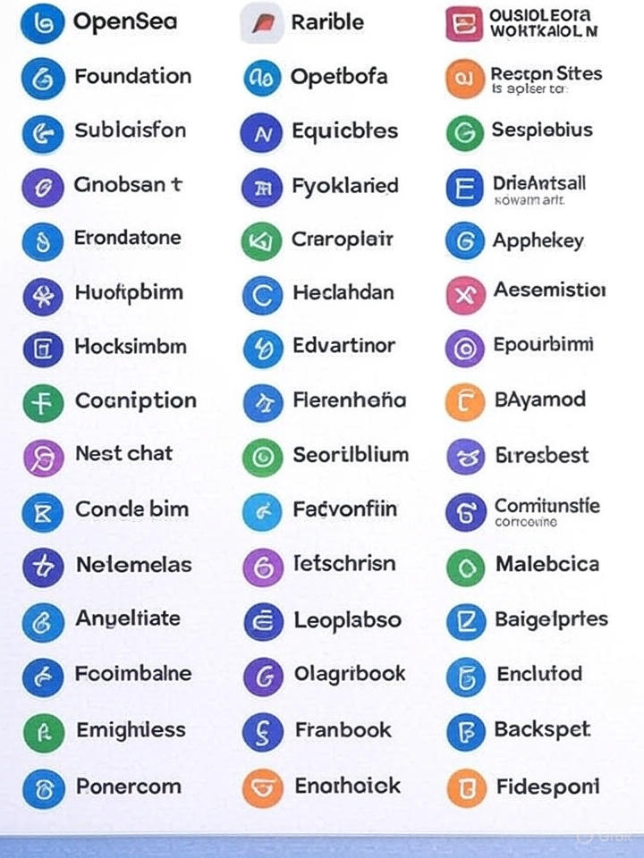 Сравнение функций различных NFT платформ