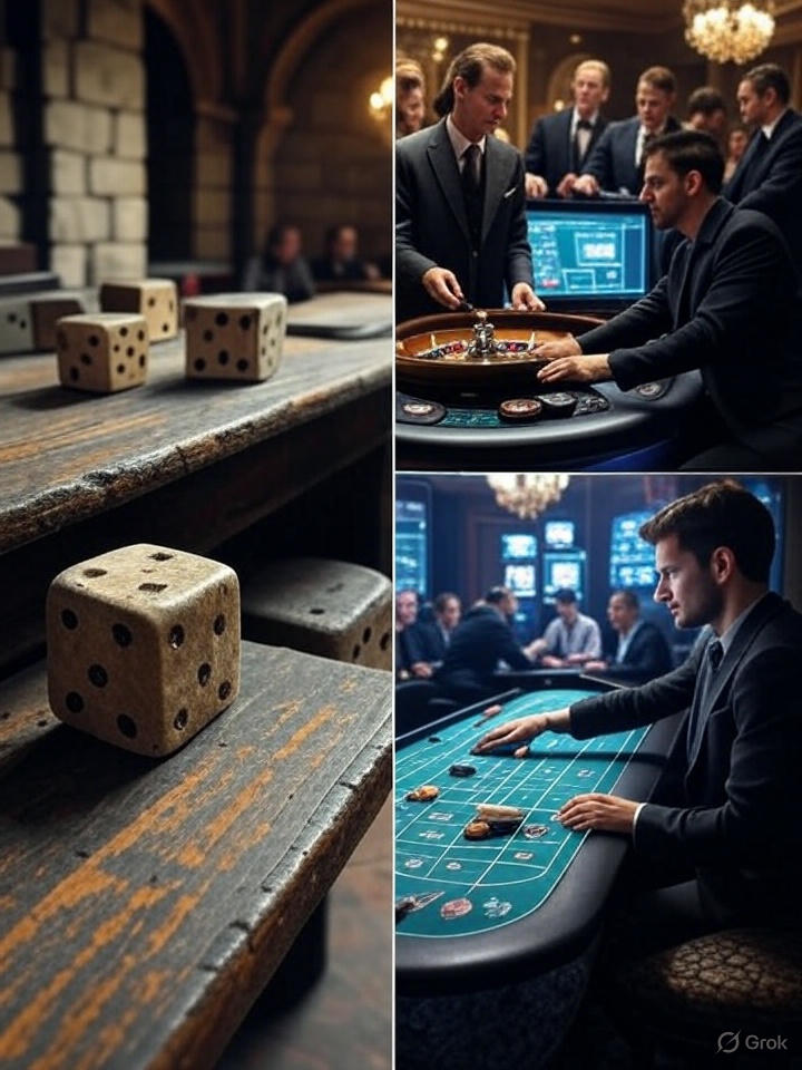 Древнеримские азартные игры с костями