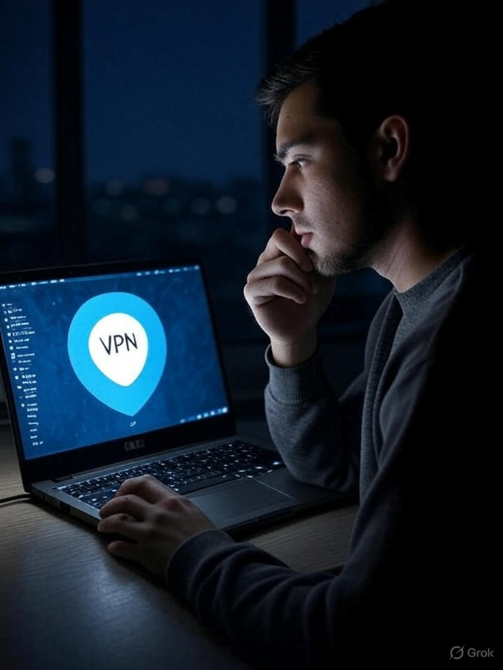 VPN и анонимность в Казахстане - схема защиты данных