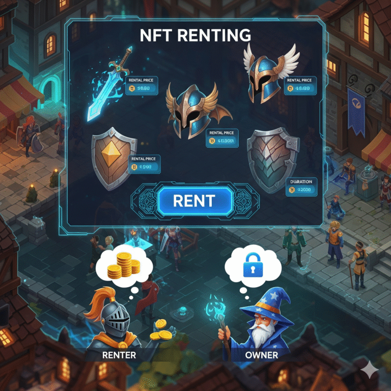 Экосистема NFT рентинга в игровой индустрии